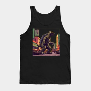 Monster Reptile in Tokyo Tank Top